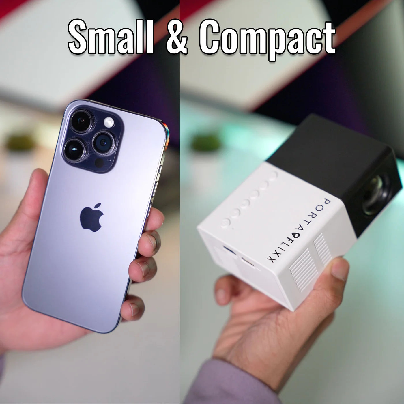 Portaflixx™ Pocket Projector: Magical Nights, Anywhere