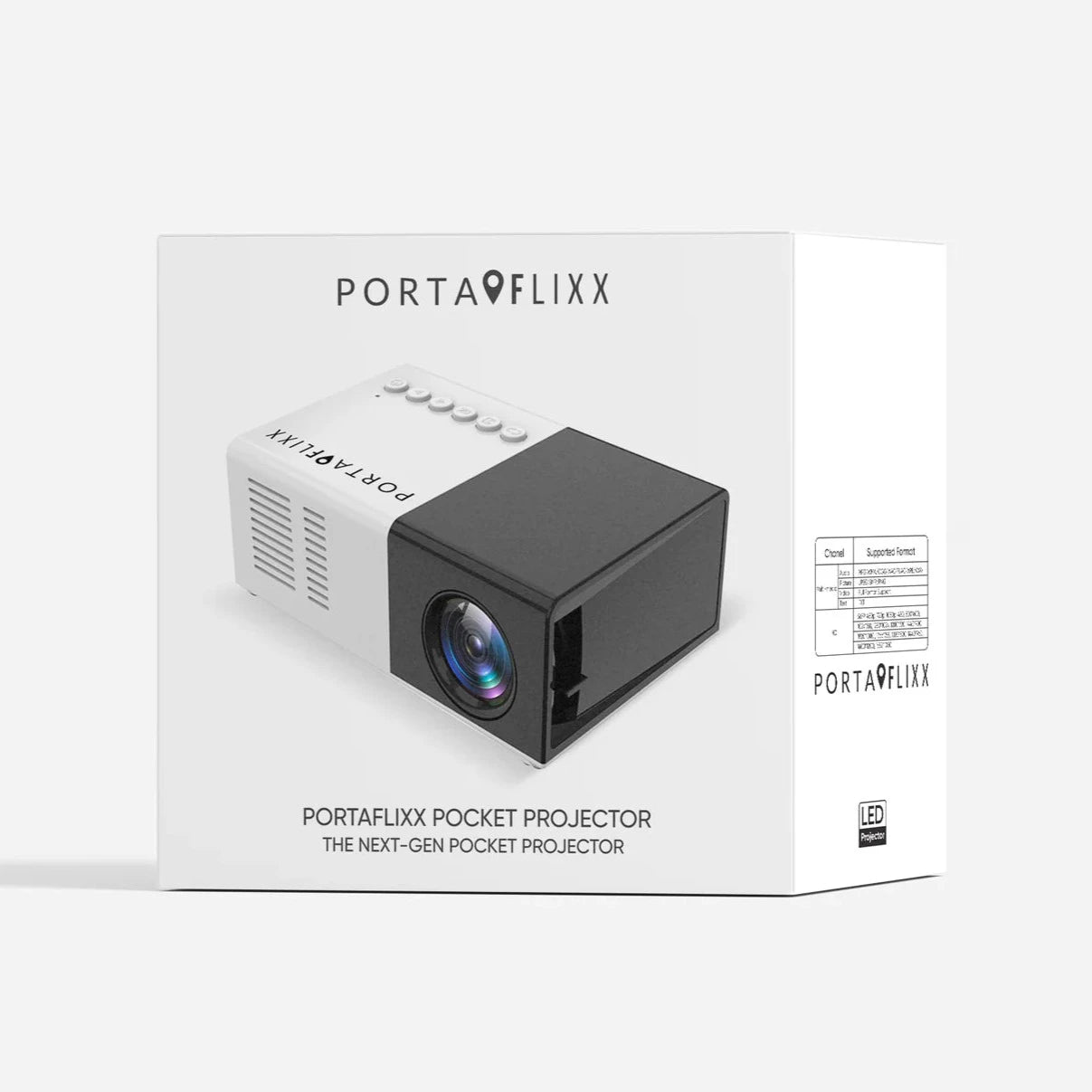 Portaflixx™ Pocket Projector: Magical Nights, Anywhere
