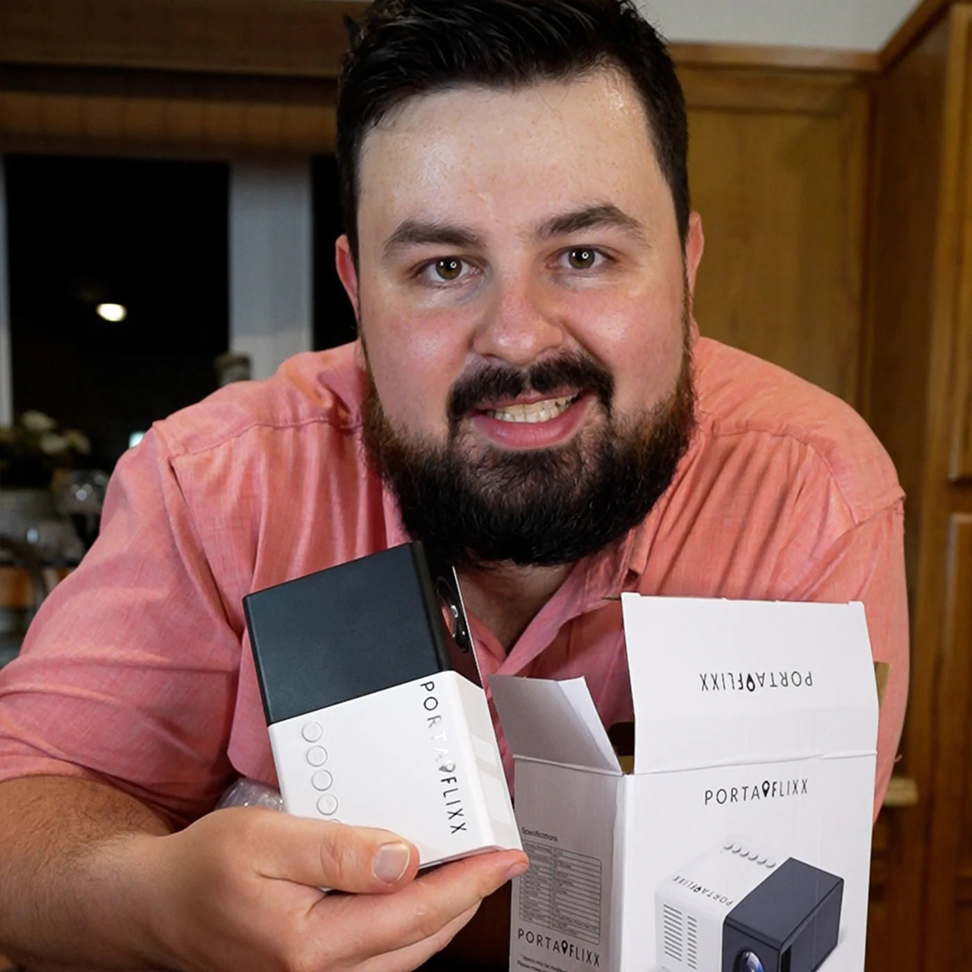 Portaflixx™ Pocket Projector: Magical Nights, Anywhere