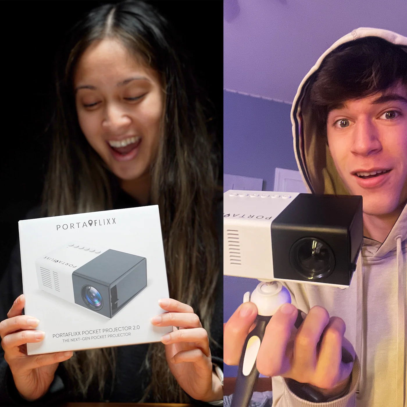 Portaflixx™ Pocket Projector: Magical Nights, Anywhere